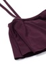 Detail View - Click To Enlarge - BETH RICHARDS - 'Florence' ruffle bandeau top
