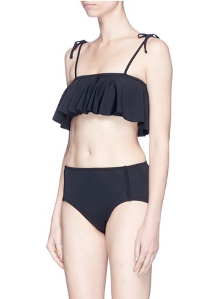 Figure View - Click To Enlarge - BETH RICHARDS - 'Florence' ruffle bandeau top