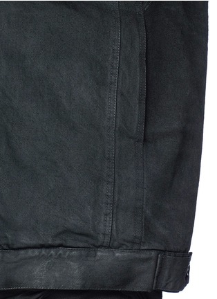 Detail View - Click To Enlarge - RICK OWENS DRKSHDW - Denim worker jacket