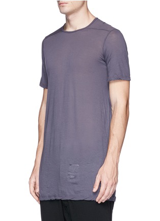 Front View - Click To Enlarge - RICK OWENS DRKSHDW - Sheer T-shirt