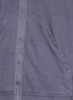 Detail View - Click To Enlarge - RICK OWENS DRKSHDW - Cotton jersey zip hoodie