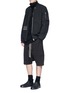 Figure View - Click To Enlarge - RICK OWENS DRKSHDW - Twill bomber jacket