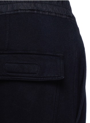 Detail View - Click To Enlarge - RICK OWENS DRKSHDW - 'Memphis Pod' dropped crotch jogging pants