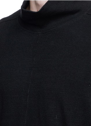 Detail View - Click To Enlarge - RICK OWENS DRKSHDW - 'Surf' turtleneck long sleeve T-shirt