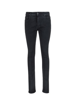 Main View - Click To Enlarge - RICK OWENS DRKSHDW - 'Detroit' coated slim fit jeans
