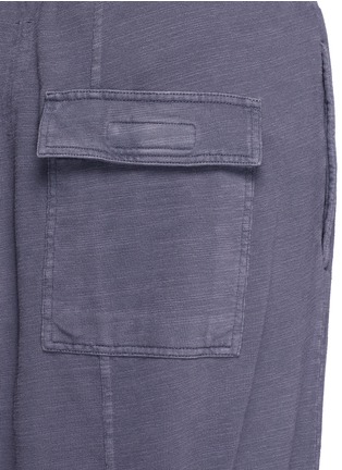 Detail View - Click To Enlarge - RICK OWENS DRKSHDW - Drop crotch sweat shorts