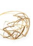 Detail View - Click To Enlarge - ERICKSON BEAMON - 'Third Dimension' Swarovski crystal caged hoop earrings