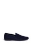 Main View - Click To Enlarge - VINCE - 'Bray' velvet slip-ons