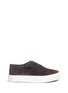 Main View - Click To Enlarge - VINCE - 'Copley' suede flatform sneakers