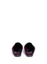Back View - Click To Enlarge - PIERRE HARDY - 'Jacno' patent leather vamp velvet slippers