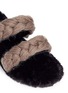 Detail View - Click To Enlarge - AVEC MODÉRATION - 'Vail' braided yarn slippers
