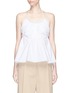 Main View - Click To Enlarge - 3.1 PHILLIP LIM - Gathered halterneck cotton top