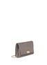 Detail View - Click To Enlarge - RODO - Glitter crossbody clutch
