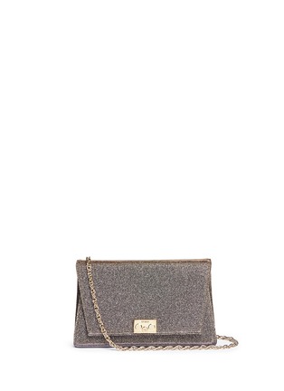 Main View - Click To Enlarge - RODO - Glitter crossbody clutch