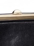  - RODO - Lizard embossed leather and suede shoulder bag