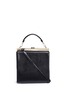 Main View - Click To Enlarge - RODO - Lizard embossed leather and suede shoulder bag