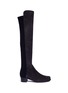 Main View - Click To Enlarge - STUART WEITZMAN - 'Reserve' stretch suede knee high boots
