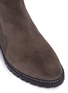 Detail View - Click To Enlarge - STUART WEITZMAN - 'Stormy' suede ankle boots