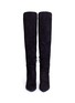 Front View - Click To Enlarge - STUART WEITZMAN - 'Allways' stretch suede knee high boots