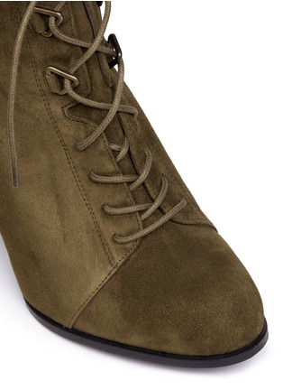 Detail View - Click To Enlarge - STUART WEITZMAN - 'Getgo' suede ankle boots