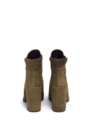 Back View - Click To Enlarge - STUART WEITZMAN - 'Getgo' suede ankle boots