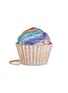 Figure View - Click To Enlarge - JUDITH LEIBER - Rainbow cupcake crystal pavé minaudière