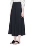 Front View - Click To Enlarge - BASSIKE - Stretch twill culottes