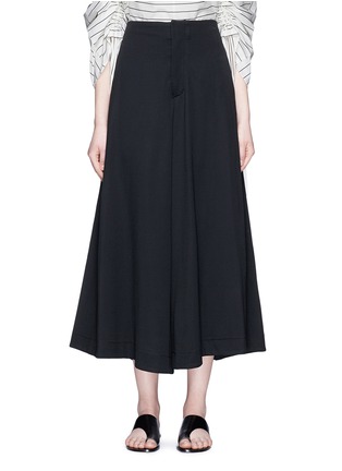 Main View - Click To Enlarge - BASSIKE - Stretch twill culottes