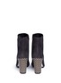 Back View - Click To Enlarge - RENÉ CAOVILLA - Embellished heel suede boots