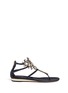 Main View - Click To Enlarge - RENÉ CAOVILLA - Faux pearl strass suede sandals