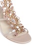 Detail View - Click To Enlarge - RENÉ CAOVILLA - Strass embellished snakeskin leather sandals