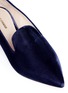 Detail View - Click To Enlarge - NICHOLAS KIRKWOOD - 'Casati' faux pearl heel velvet skimmer loafers