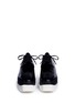Front View - Click To Enlarge - STELLA MCCARTNEY - 'Elyse' spazzolato alter nappa wood platform brogues