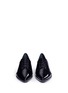 Front View - Click To Enlarge - STUART WEITZMAN - 'Cello' beaded spazzolato leather Derbies