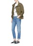 Figure View - Click To Enlarge - CURRENT/ELLIOTT - 'The Fling' relaxed fit jeans