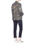 Figure View - Click To Enlarge - CURRENT/ELLIOTT - 'The Fatigue' slogan embroidered camouflage print jacket