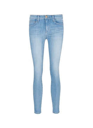 Main View - Click To Enlarge - CURRENT/ELLIOTT - 'The Highwaist Stiletto' cropped skinny jeans