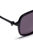 Detail View - Click To Enlarge - ALEXANDER MCQUEEN - Skull stud acetate square sunglasses