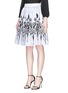Front View - Click To Enlarge - ALICE & OLIVIA - 'Fanny' Stacey print gathered skirt