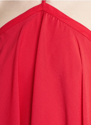 Detail View - Click To Enlarge - ALICE & OLIVIA - 'Tish' halterneck handkerchief top