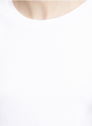 Detail View - Click To Enlarge - ALICE & OLIVIA - Beaded Stacey print T-shirt