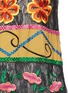Detail View - Click To Enlarge - ALICE & OLIVIA - 'Moran' lace panel floral embroidered top