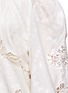 Detail View - Click To Enlarge - ALICE & OLIVIA - 'Alta' cutwork embroidery off-shoulder peasant top