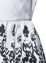 Detail View - Click To Enlarge - ALICE & OLIVIA - 'Joyce' Stacey print part dress
