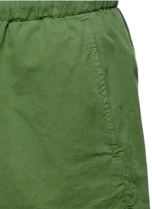 Detail View - Click To Enlarge - BASSIKE - 'Beach Short III' drawstring twill shorts