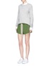 Figure View - Click To Enlarge - BASSIKE - 'Beach Short III' drawstring twill shorts