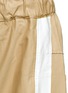 Detail View - Click To Enlarge - BASSIKE - Contrast outseam cotton twill culottes