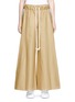 Main View - Click To Enlarge - BASSIKE - Contrast outseam cotton twill culottes
