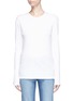 Main View - Click To Enlarge - BASSIKE - Slim fit organic cotton long sleeve T-shirt