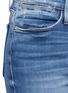 Detail View - Click To Enlarge - FRAME - 'Le High Straight' fade cuff jeans